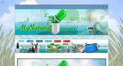 Desktop Screenshot of mynaturalanxietyrelief.com